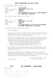 Contoh surat pernyataan ahli waris 2019 kumpulan contoh surat dan. Contoh Surat Ahli Waris Sebidang Tanah Doc