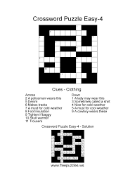 They feature fun puzzles of all types that'll keep you entertained. Crossword Puzzles Easy Crossword Puzzle Four Free Puzzles