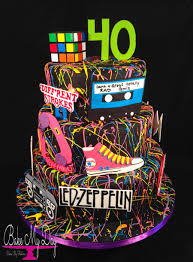 80s Themed Birthday Cake Cakecentral Com