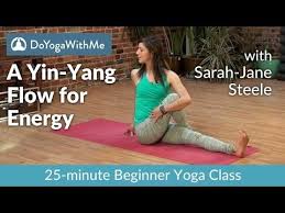 Yoga With Sarah Jane Steele A Yin X2f Yang Flow For Energy Youtube