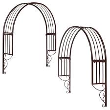 Design Toscano Metal Thornbury 42 5 In H Oranmental Garden Wall Window Trellis 2 Piece Fz91579 The Home Depot In 2020 Window Trellises Garden Windows Design Toscano