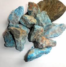Blue Apatite Raw Gemstone Specimen Raw Gemstones Blue Apatite Gemstones