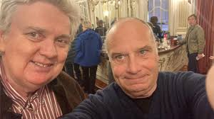 Kevin Armstrong : Hi from me and Slicky and Mark The 100 Club Earl Slick,  Mark Plati, Kevin Armstrong #davidbowie #tinmachine #iggypop