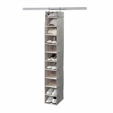Organize shoes on shelves based on the style for easy access. Neatfreak 10 Shelf Hanging Closet Organizer The Home Depot Canada