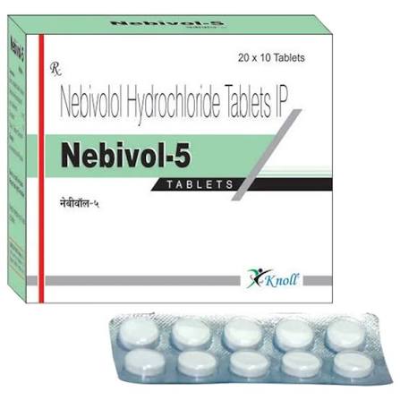 Nebivol-5 mg Tablet ஹிந்தியில் பயன்கள், நன்மைகள், பக்க விளைவுகள், விலை in Tamil | அப்பல்லோ மருந்தகம்