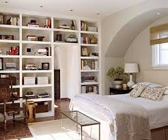 How to decorate shelves in a bedroom. 50 Relaxing Ways To Decorate Your Bedroom With Bookshelves