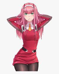 Anime character wallpaper, darling in the franxx, zero two, hiro. Animegirl Anime Zerotwo Darling Manga Pink Sad Zero Two Wallpaper Phone Hd Png Download Transparent Png Image Pngitem