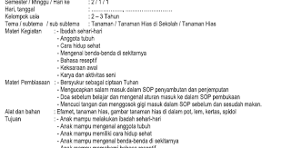Keunggulannya adalah tahan terhadap sengatan sinar matahari dan cepat merumpun sehingga sangat indah dilihat. Rpph Tk Paud Kurikulum 2013 Kelompok Usia 2 3 Tahun Tema Tanaman Subtema Tanaman Hias Di Sekolah Administrasi Tk Paud