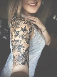 Ideas feminine floral tattoo sleeve. Women Forearm Sleeve Tattoo Novocom Top