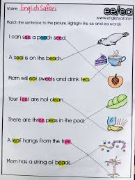 Free Long E Words Sentences Worksheets Www Englishsafari In In 2020 Ea Words Long Vowel Worksheets Phonics Activities