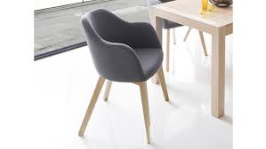 Preise vergleichen und bequem online bestellen! Systemsessel Theo Sessel Stuhl Stoff Grau Eiche Natur Lack