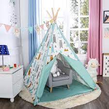 Accessories bedrooms kids' rooms shopping home & garden products other rooms playrooms my girls have a classic teepee in a pretty floral print that we've used for years. Canvas Tipi Tents For Girls Indoor Arkmiido Kids Teepee Tent For Girls Room Toddler Girls Boys Play House Teepee Tent Indoor T Pee Play Tent For Girls Kids Furniture Bedroom Sets