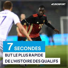 Il détient toujours le record du but le plus rapide lors des phases finales d'une coupe du monde. 7 Secondes Ont Suffi A Benteke Pour Marquer Le But Le Plus Rapide De L Histoire Des Qualifications Eurosport
