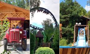 Legoland windsor is een kindergericht pretpark in windsor in engeland.het park is gethematiseerd rond het speelgoed lego.het park opende in 1996 op de site van het vroegere windsor safari park, als het tweede lego group legoland (het eerste was legoland billund in denemarken). Bayernpark Freizeitpark Fur Jede Altersgruppe Mit Achterbahnen Wasserbahnen Und Karussells Ich Spring Im Dreieck