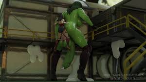 Smashing She Hulks She Cock