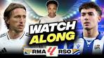 Real Madrid vs Real Sociedad | LIVE LA LIGA Watch Along ... - YouTube