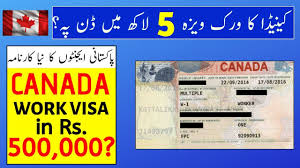 Canada Work Visa In Rs 500 000 On Done Base Youtube