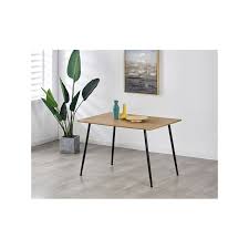 Style scandinave • table à manger • 4 personnes • matière : Table A Manger Rectangulaire De Cuisine 4 Personnes 120x80cm