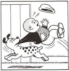 Bushmiller Studies Why Does Sluggo S Hat Fly Off Nancy Comic Vintage Cartoon Vintage Comics