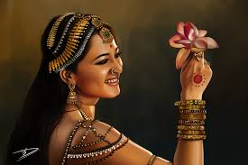 Artstation Bahubali Actress Anushka Shetty Surajit Dhar Painting of bahubali actressanushka shetty. bahubali actress anushka shetty