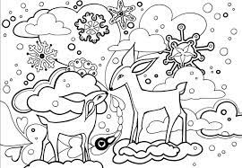 River otters fishing and sliding in winter coloring page. Pin On Seasons Coloring Pages