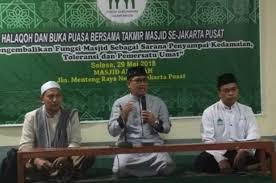 Maybe you would like to learn more about one of these? Bukber Takmir Masjid Se Jakpus Ulama Serukan Masjid Jadi Pemersatu Umat