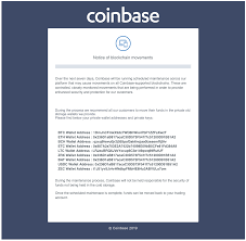 Double check the address by sight to ensure coinbase is sending the bitcoin to your wallet address. Psa Don T Fall For This Coinbase Email Scam Going Around Cryptocurrency