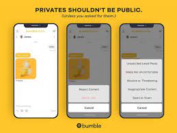 Bumble is also adding video messages, which users can now send with lenses like hearts or effects like fox ears. Social Media Bumble Introduces Private Detector To Protect Users From Unsolicited Photos Marketing Advertising News Et Brandequity