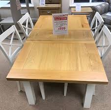 Farmingdale has quickly become the furniture capitol of new york. Long Island Ivory Table 4 Slat Back Chairs Collingwood Batchellor