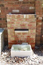 Courtyard Garden Upcycled Butler Sink As A Water Feature Patio Water Feature Water Features Butler Sink