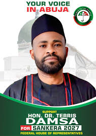 Dr. Terris Damsa is not coming like the others… He is coming to empower, not to mobilize and abandon. He is coming to bring solutions, not empty slogans. He is coming to