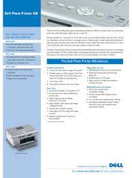 Maybe you would like to learn more about one of these? Dell Photo Printer 540 Specification Pdf Download Manualslib
