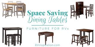 If you do decide to toss the dinette and find other rv dining furniture, you may be wondering what to replace it with. 12 Space Saving Dining Tables For Rvs Replace The Dinette Booth