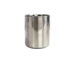 Raw Metal Tumbler Silver Luxury Candle Supplies