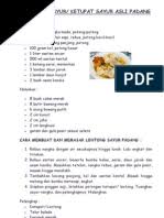 Sajian lebaran pasti akan lebih dan spesial kalau kita menyajikan lontong buatan sendiri. Resep Bikin Lontong Sayur