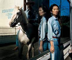 The nomadland helmer also became the second woman ever in the award ceremony's history to win the. How Chloe Zhao Reinvented The Western Vogue