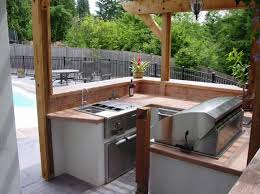 outdoor kitchen ideas minimalist