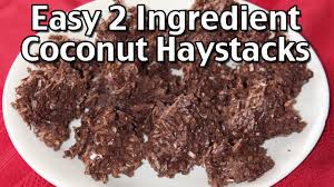 Unless you're from the philadelphia area, odds are you've never had irish potato candy, starring cream cheese and shredded coconut. How To Make 2 Ingredient Chocolate Coconut Haystacks Easy Holiday Candy Youtube