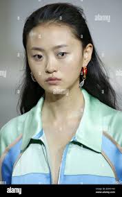 Model Xu Jing walks