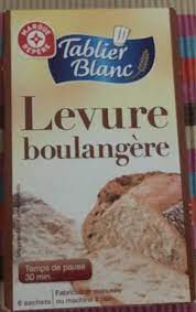 Levure Boulangere Tablier Blanc 6 X 5 G