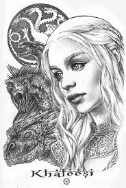 Daenerys Pinupsamelo By Adrianamelo On Deviantart Game Of Thrones Tattoo Daenerys Targaryen Tattoo Game Of Thrones Drawings
