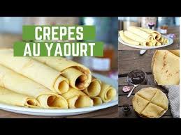 Crepes Au Yaourt Moelleuses Et Legeres Recette De Crepes Facile Et Rapide Pour La Chandeleur Crepes Au Yaourt Crepes Recette Facile Recettes De Cuisine