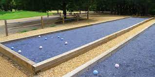 Aim for a smaller court modified for a home setting. Best Materials For A Great Bocce Court Surface 650 364 1730 Lyngso