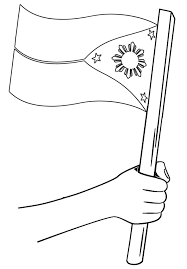 These nurse coloring pages printable will teach your kid about the important role played by a nurse in a hospital, especially when it comes to nursing a patient back to health. Hand Holding Philippines Flag Coloring Page Free Printable Coloring Pages For Kids