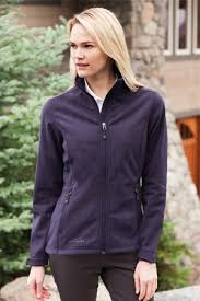 Eddie Bauer Ladies Shaded Crosshatch Soft Shell Jacket Eb533