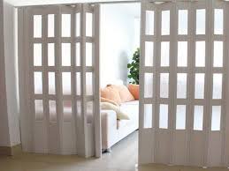 Pvc Folding Door With Glass Room Divider Doors Folding Doors Living Room Partition Design