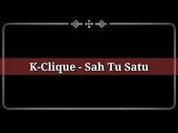 Cinta apakah itu cinta bertanya tanpa sengaja cinta berkorban jiwa indah harum bermakna. K Clique Sah Tu Satu Lirik Video Youtube