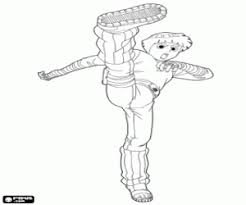 When the online coloring page has loaded, select a color and start clicking on the picture to color it in. Rock Lee Ninja From Naruto Coloring Page Printable Game