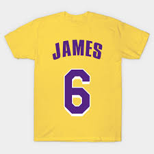 His jersey number is 23. Lebron James New Lakers Jersey Lebron James T Shirt Teepublic