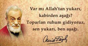 Necip Fazil Kisakurek Guzel Soz Ilham Verici Sozler Ozlu Sozler